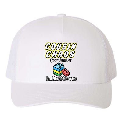 Cousin Chaos Coordinator Building Memories Yupoong Adult 5-Panel Trucker Hat