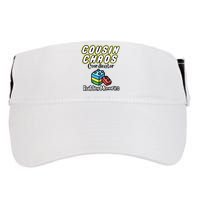 Cousin Chaos Coordinator Building Memories Adult Drive Performance Visor