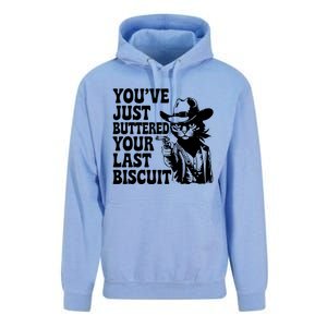 Cowboy Cat Cowgirl Farm Funny Quote Unisex Surf Hoodie