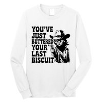 Cowboy Cat Cowgirl Farm Funny Quote Long Sleeve Shirt