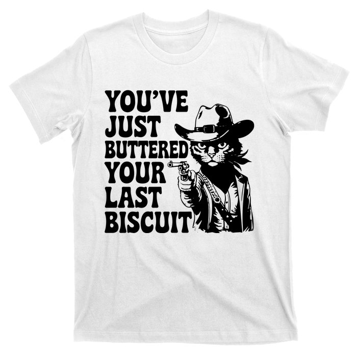 Cowboy Cat Cowgirl Farm Funny Quote T-Shirt