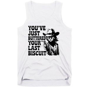 Cowboy Cat Cowgirl Farm Funny Quote Tank Top