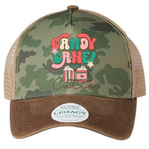 Candy Cane Cutie Festive Graphic Legacy Tie Dye Trucker Hat