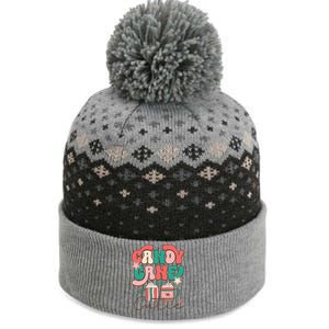 Candy Cane Cutie Festive Graphic The Baniff Cuffed Pom Beanie