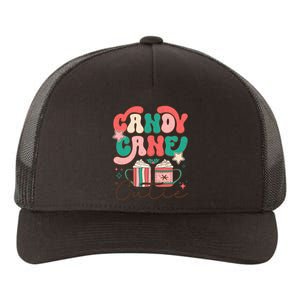 Candy Cane Cutie Festive Graphic Yupoong Adult 5-Panel Trucker Hat