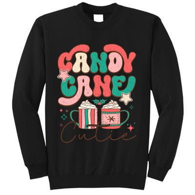 Candy Cane Cutie Festive Graphic Sweatshirt