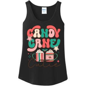 Candy Cane Cutie Festive Graphic Ladies Essential Tank