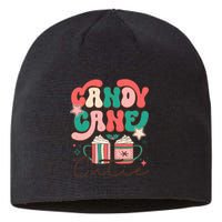 Candy Cane Cutie Festive Graphic Sustainable Beanie