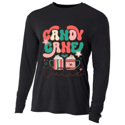 Candy Cane Cutie Festive Graphic Cooling Performance Long Sleeve Crew