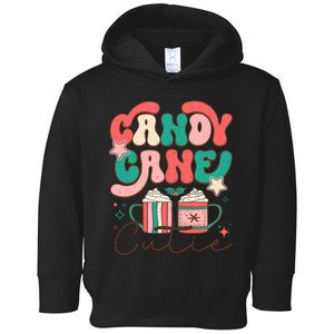 Candy Cane Cutie Festive Graphic Toddler Hoodie