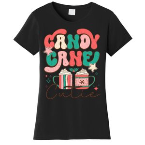 Candy Cane Cutie Festive Graphic Women's T-Shirt