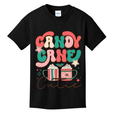 Candy Cane Cutie Festive Graphic Kids T-Shirt