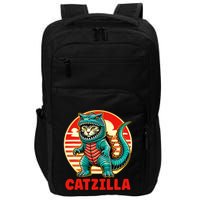 Cat Catzilla Cat Mom Cat Dad Impact Tech Backpack