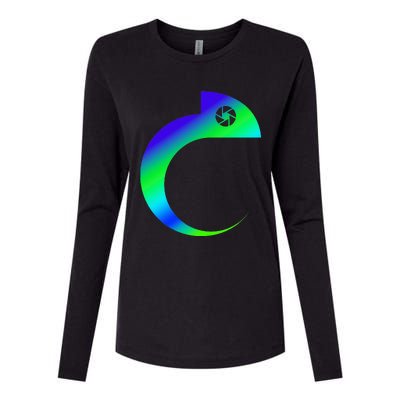 Content Chameleon  Womens Cotton Relaxed Long Sleeve T-Shirt