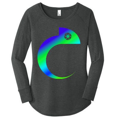 Content Chameleon  Women's Perfect Tri Tunic Long Sleeve Shirt