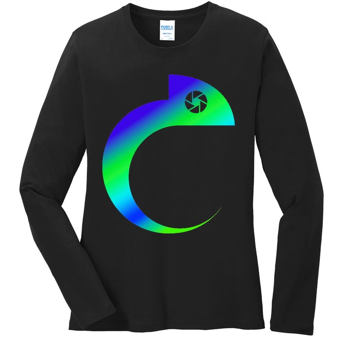 Content Chameleon  Ladies Long Sleeve Shirt