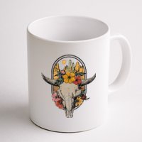 Cowhead cowskull cow beef cows cattle ox bull stall Coffee Mug