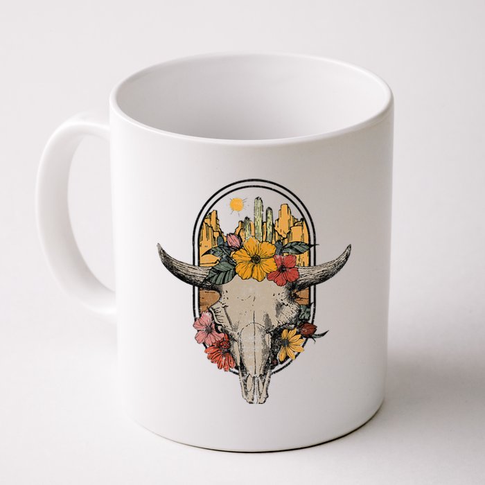 Cowhead cowskull cow beef cows cattle ox bull stall Coffee Mug