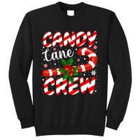 Candy Cane Crew Christmas Family Matching Xmas Pajamas Sweatshirt