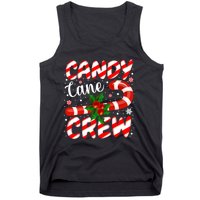 Candy Cane Crew Christmas Family Matching Xmas Pajamas Tank Top