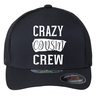 Crazy Cousin Crew Gift Flexfit Unipanel Trucker Cap