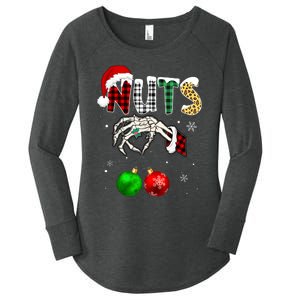 Chestnuts Christmas Chest Nuts Xmas Couple Matching Costume Women's Perfect Tri Tunic Long Sleeve Shirt