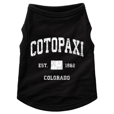 Cotopaxi Colorado Co Vintage Athletic Sports Design Doggie Tank