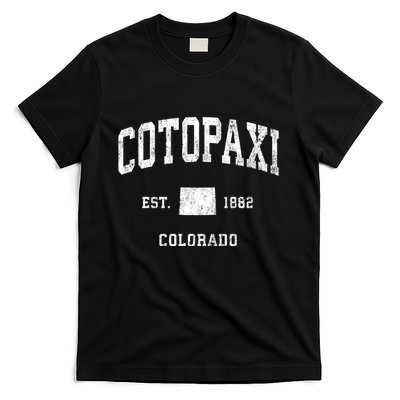 Cotopaxi Colorado Co Vintage Athletic Sports Design T-Shirt