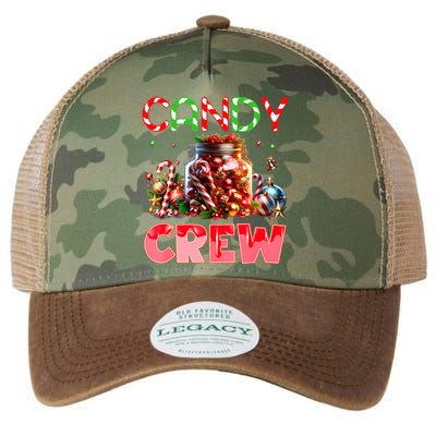 Candy Crew Christmas Candy Cane Sweetie Family Pajamas Legacy Tie Dye Trucker Hat