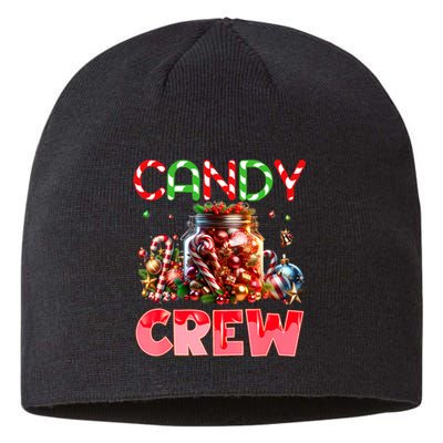 Candy Crew Christmas Candy Cane Sweetie Family Pajamas Sustainable Beanie