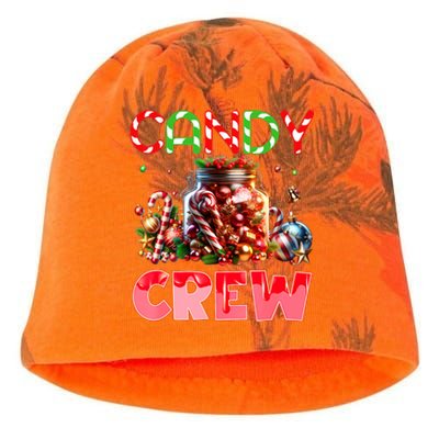 Candy Crew Christmas Candy Cane Sweetie Family Pajamas Kati - Camo Knit Beanie