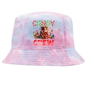 Candy Crew Christmas Candy Cane Sweetie Family Pajamas Tie-Dyed Bucket Hat