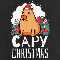 Capy Christmas Capybara Cool Comfort Performance Bucket Hat