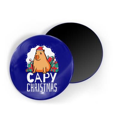 Capy Christmas Capybara Magnet