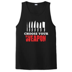 Cute Cooking Cute Gift For Chef Choose Your Weapon Gift PosiCharge Competitor Tank