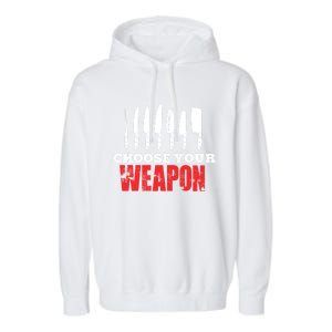 Cute Cooking Cute Gift For Chef Choose Your Weapon Gift Garment-Dyed Fleece Hoodie