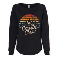 Cousin Crew Camping Outdoor Sunset Summer Camp Womens California Wash Sweatshirt