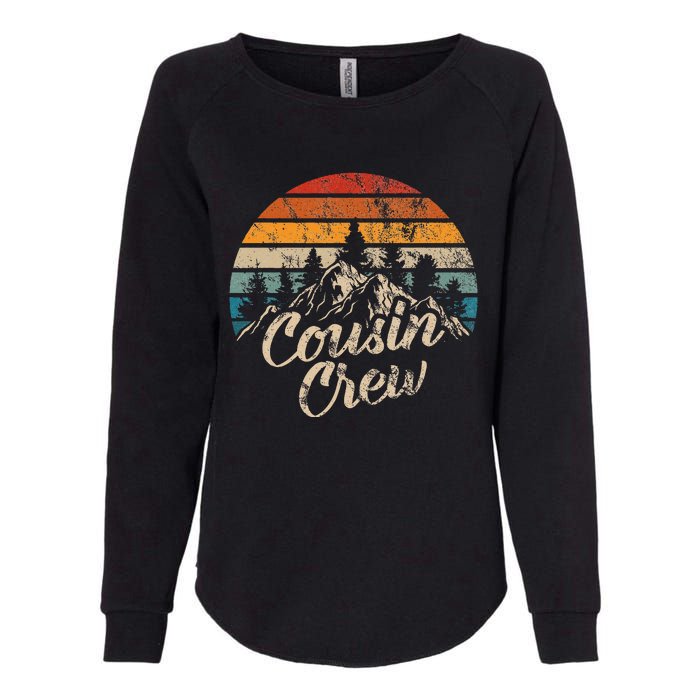 Cousin Crew Camping Outdoor Sunset Summer Camp Womens California Wash Sweatshirt