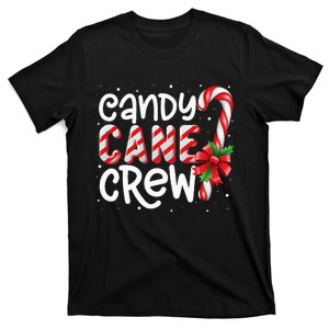 Candy Cane Crew Funny Matching Christmas Candy Lover Xmas T-Shirt