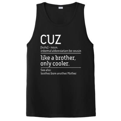 Cuz Cousin Cousins Matching Family Member Childhood PosiCharge Competitor Tank