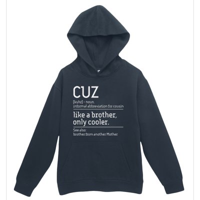 Cuz Cousin Cousins Matching Family Member Childhood Urban Pullover Hoodie