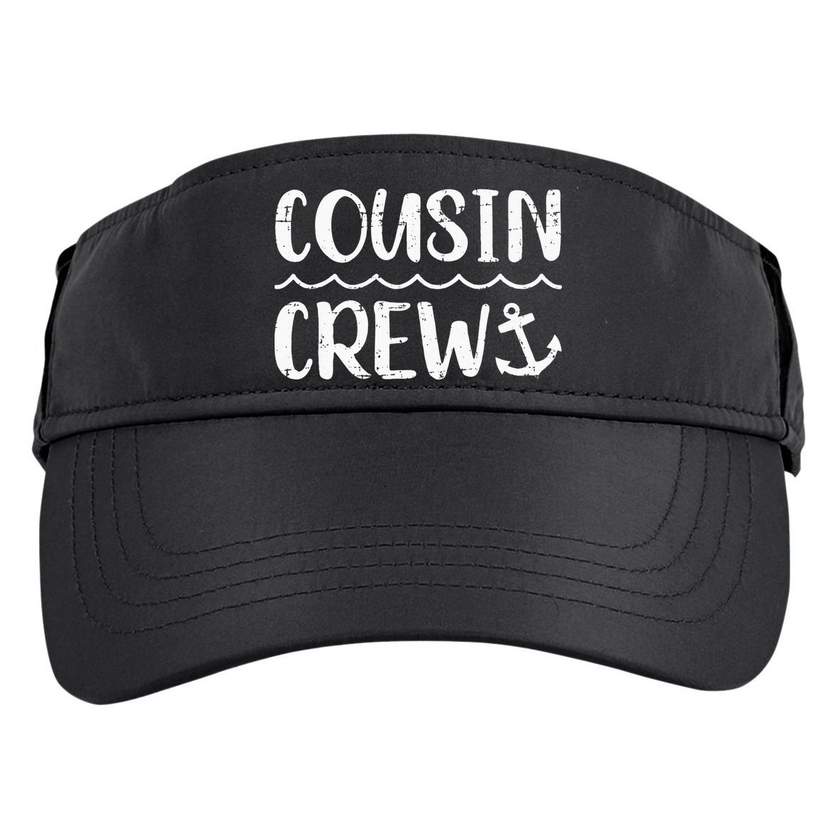 Cousin crew cruise summer vacation Adult Drive Performance Visor