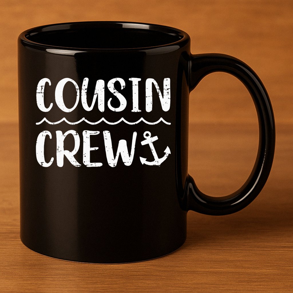 Cousin crew cruise summer vacation 11oz C Handle Ceramic Mug