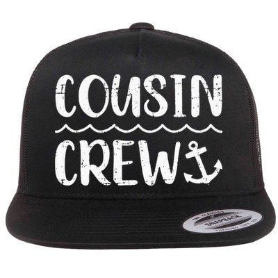 Cousin crew cruise summer vacation Flat Bill Trucker Hat