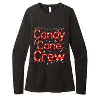 Candy Cane Crew Funny Christmas Candy Cane Lover Xmas Pajama Womens CVC Long Sleeve Shirt