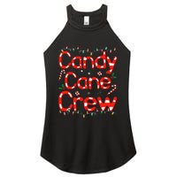 Candy Cane Crew Funny Christmas Candy Cane Lover Xmas Pajama Women's Perfect Tri Rocker Tank