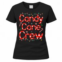 Candy Cane Crew Funny Christmas Candy Cane Lover Xmas Pajama Women's T-Shirt