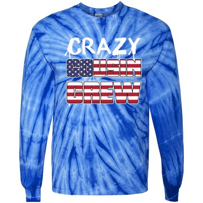 Crazy Cousin Crew Great Gift Tie-Dye Long Sleeve Shirt