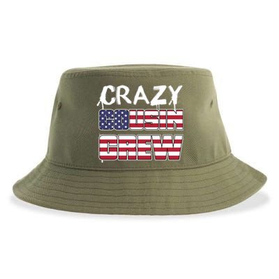 Crazy Cousin Crew Great Gift Sustainable Bucket Hat