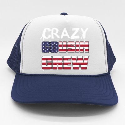 Crazy Cousin Crew Great Gift Trucker Hat